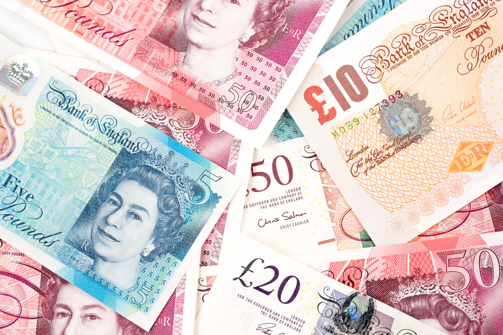 A vocabulary guide to British money - British bank notes