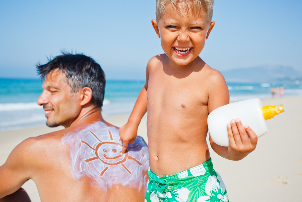 Sun cream essential item to stay safe in the summer sun