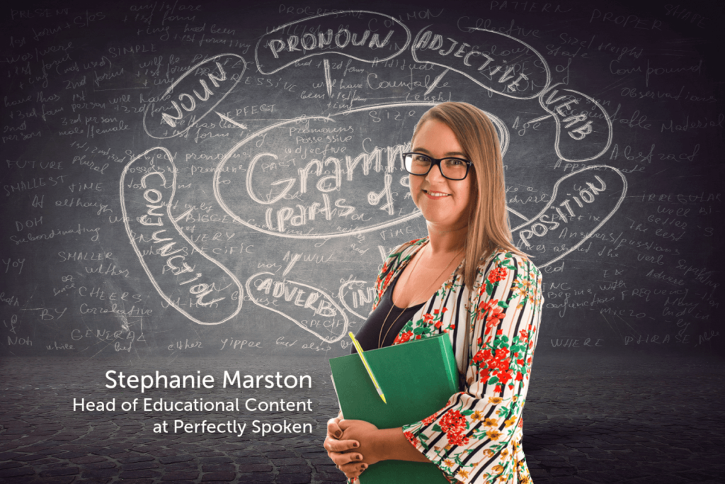 Grammar at Perfectly Spoken. Structured courses at all levels