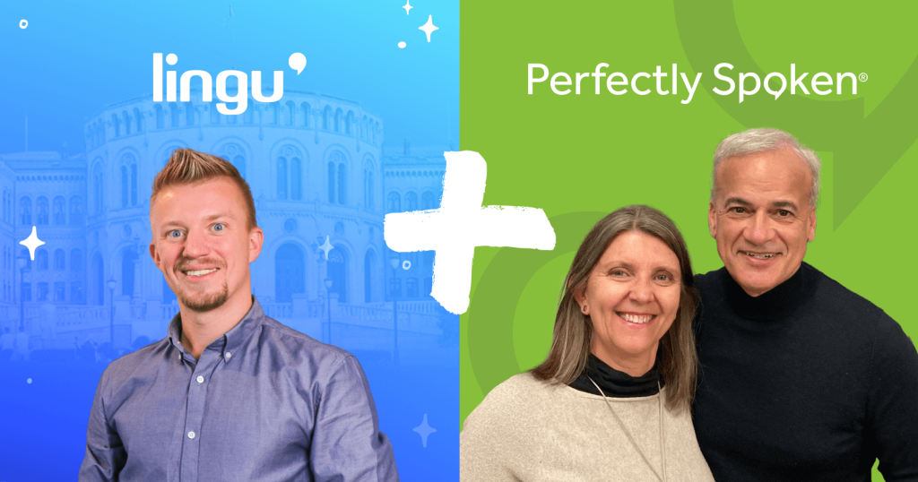 Odd Bjerga - CEO of Lingu & David de Jager with Xela Falgueras